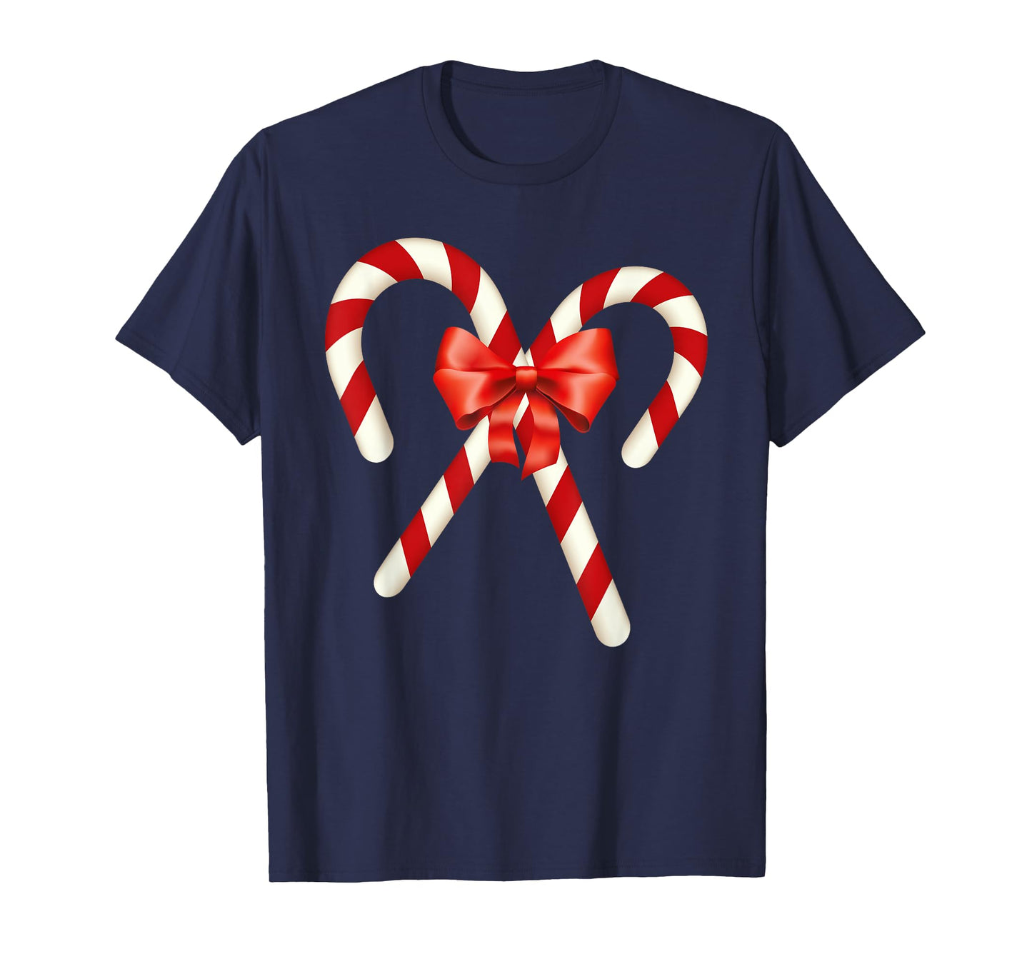 Candy Canes Christmas Shirt for Kids Candy Lover T-Shirt