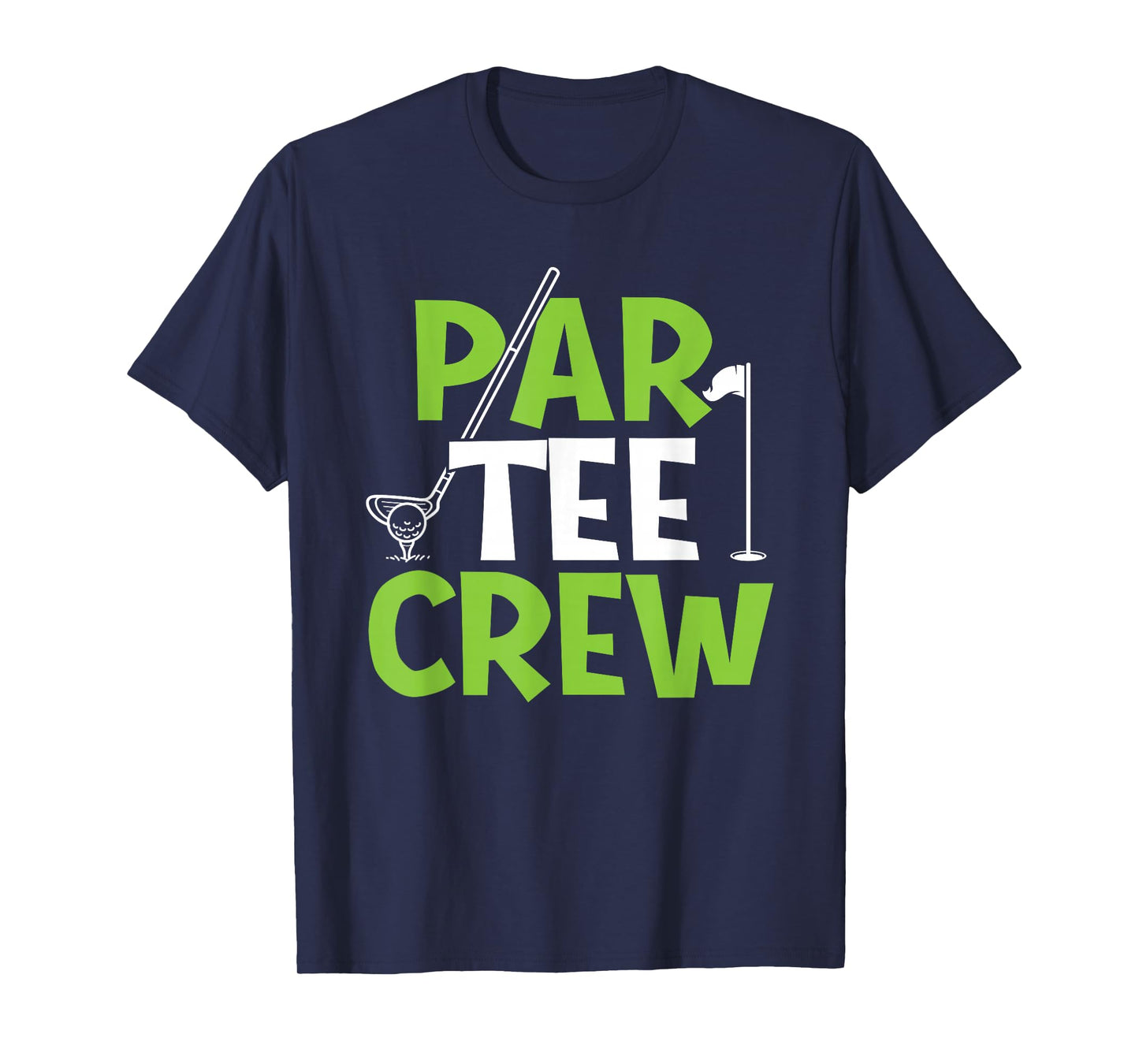 Par Tee Crew - Putter Golfer Golf Lover Golfing T-Shirt