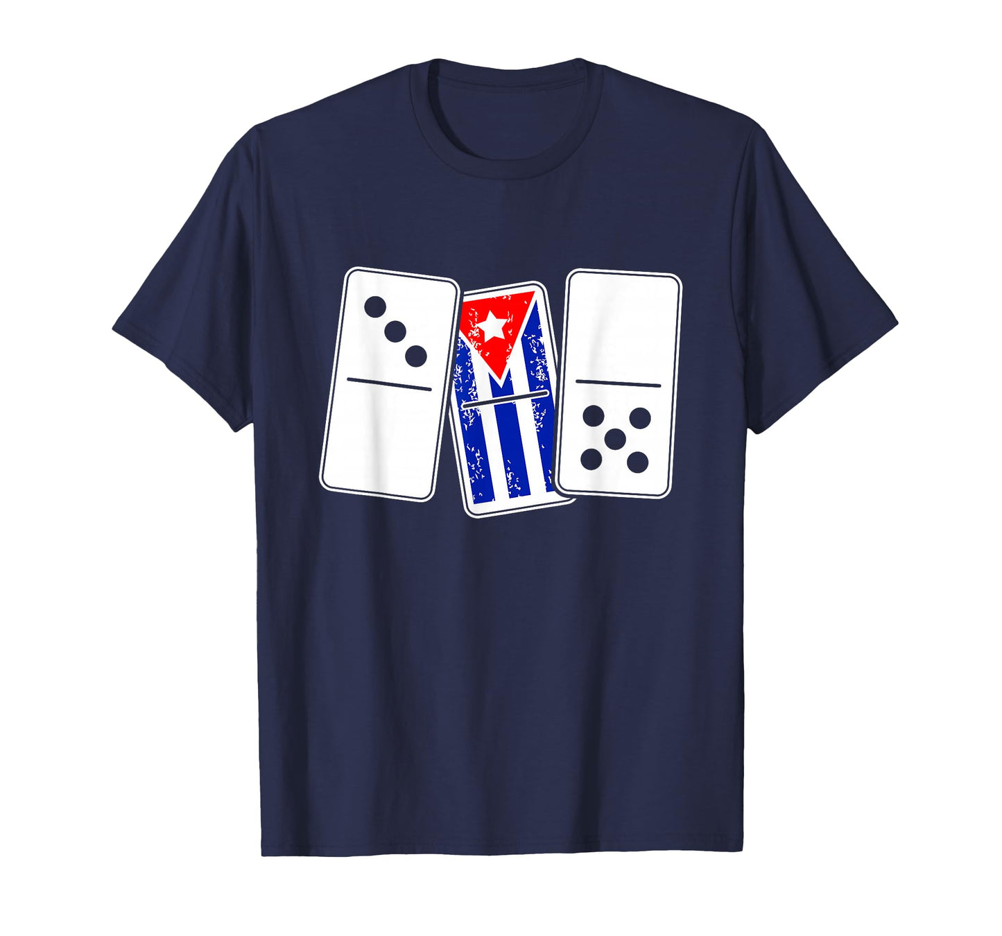 Funny Cuban Cubana Domino Player Gift 305 T-Shirt