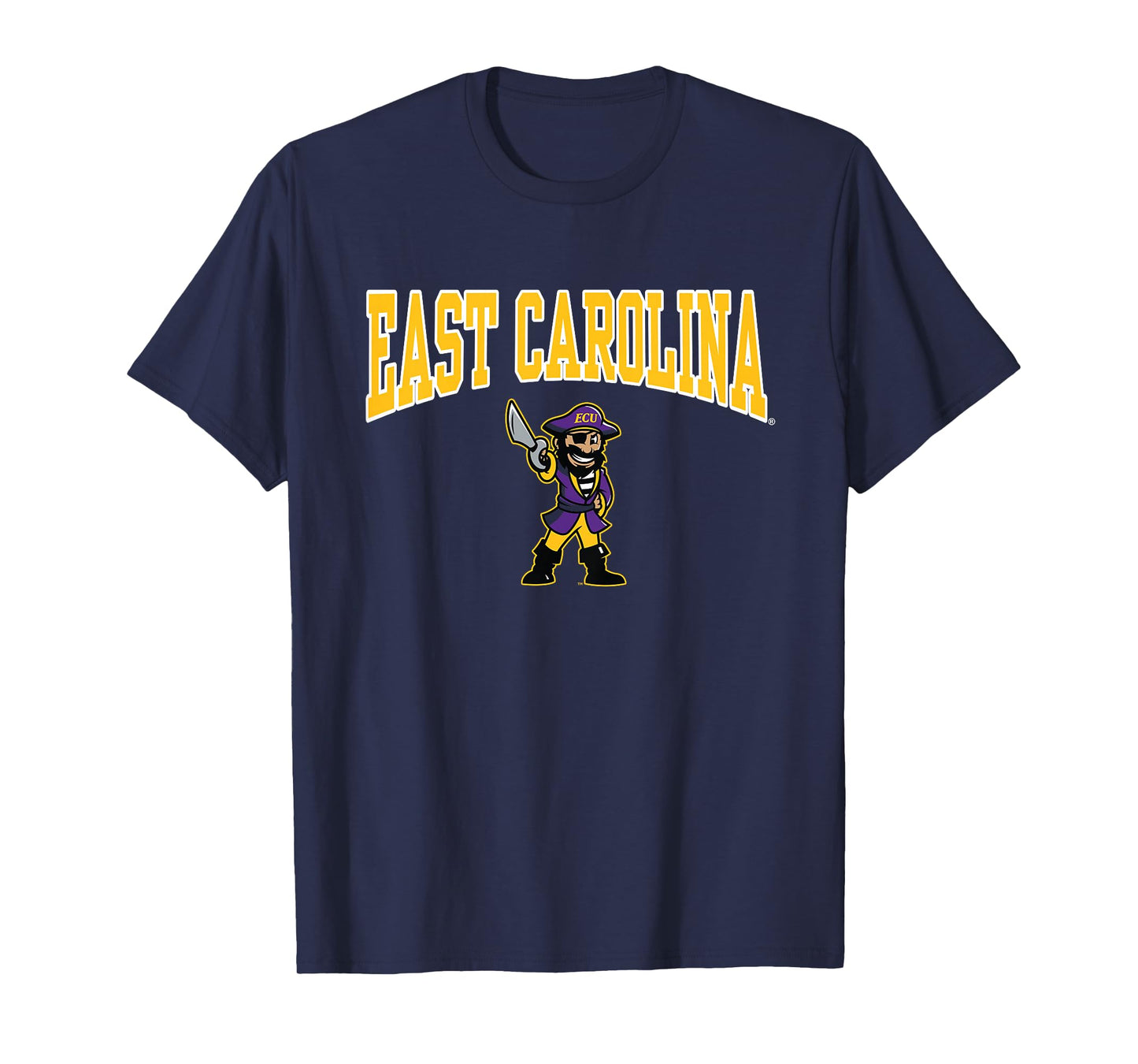 Kids East Carolina Pirates Kids Mascot Purple Officially Licensed T-Shirt