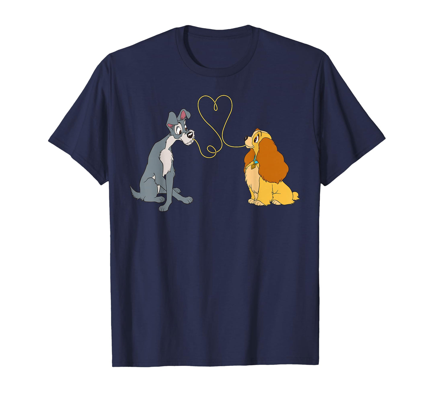 Disney Lady and The Tramp Bella Notte T-Shirt Small