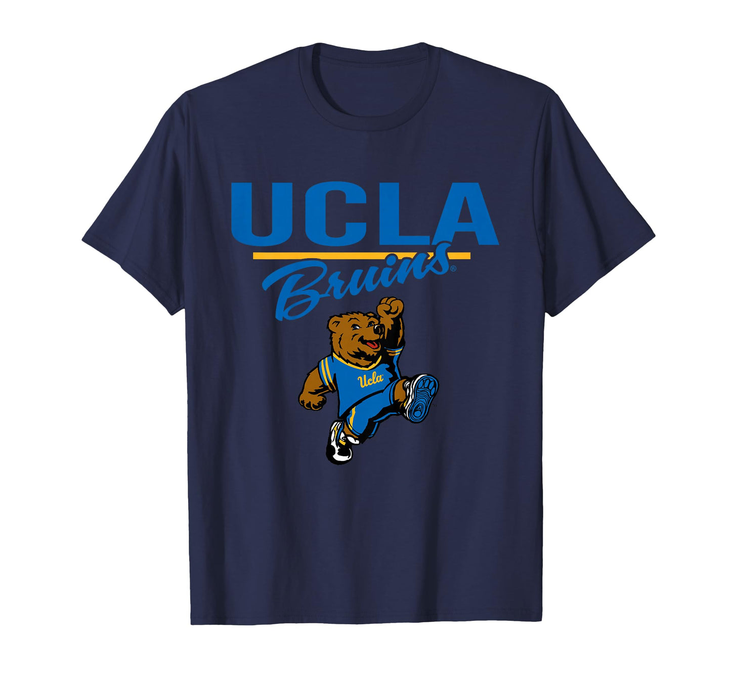 Kids UCLA Bruins Kid's Joe Bruin Mascot Gray Officially Licensed T-Shirt