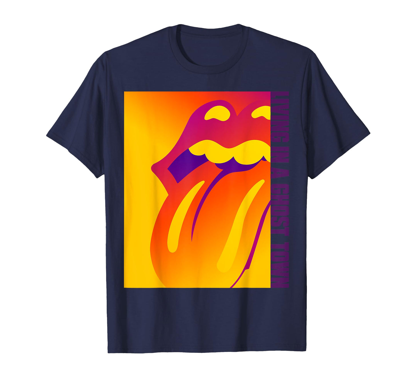 Rolling Stones Living In A Ghost Town T-Shirt