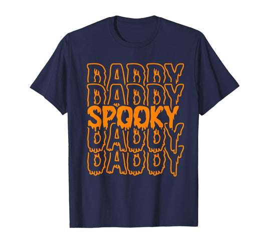 Halloween Dad shirt Spooky Daddy Vibes Funny Dad Halloween T-Shirt