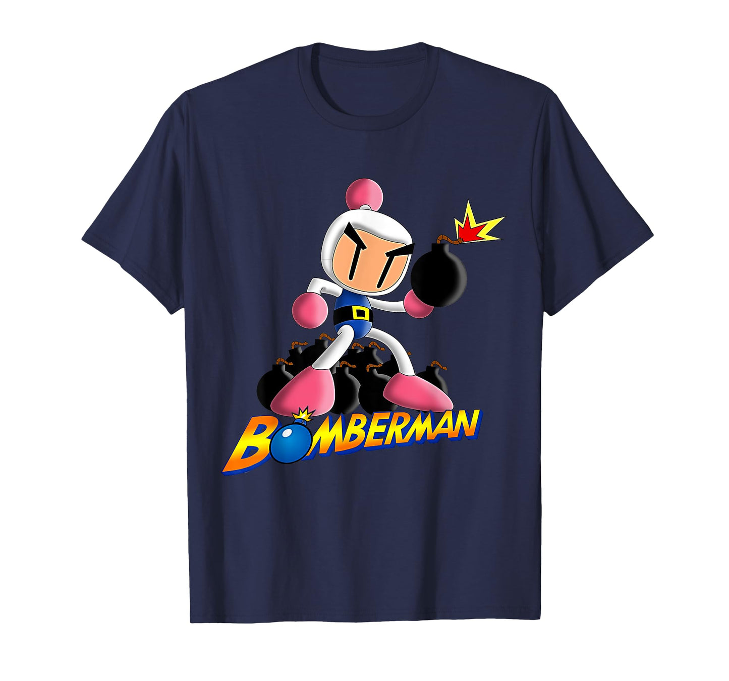 Bomberman Bombing Explosive Retro Gamer Nostalgia Classic T-Shirt