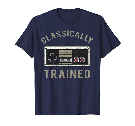 Retro Vintage Distressed Designs Video Game Retro Vintage Distressed T-Shirt - Black - Unisex Adult - Short Sleeve - Classic Fit - T-Shirt - Size S