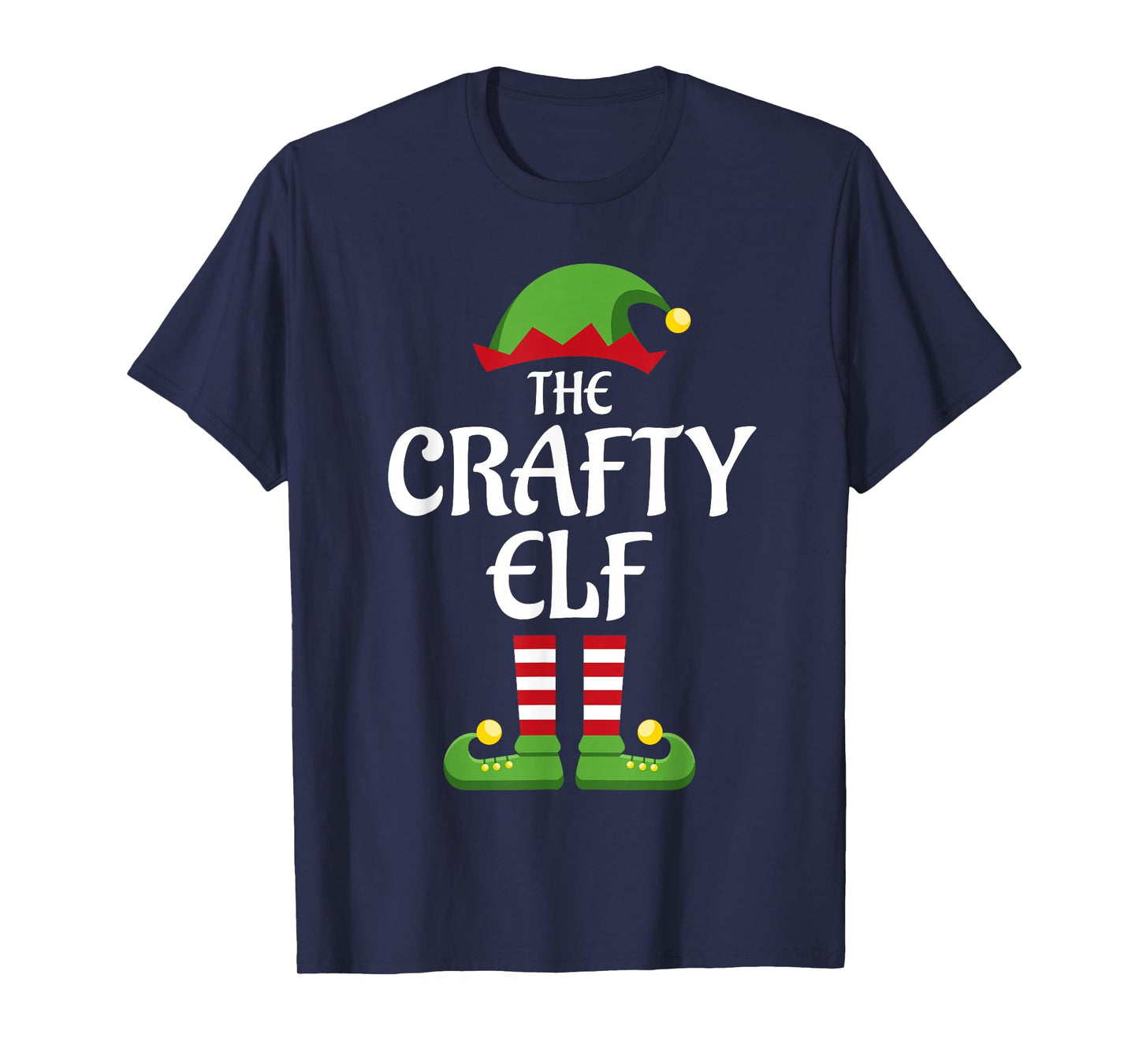 Crafty Elf Family Matching Group Christmas T-Shirt