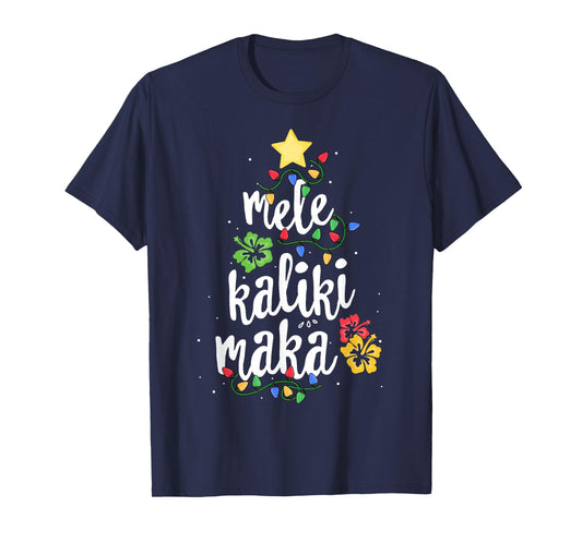 Mele Kalikimaka For Women Hawaiian Hawaii Christmas T-Shirt