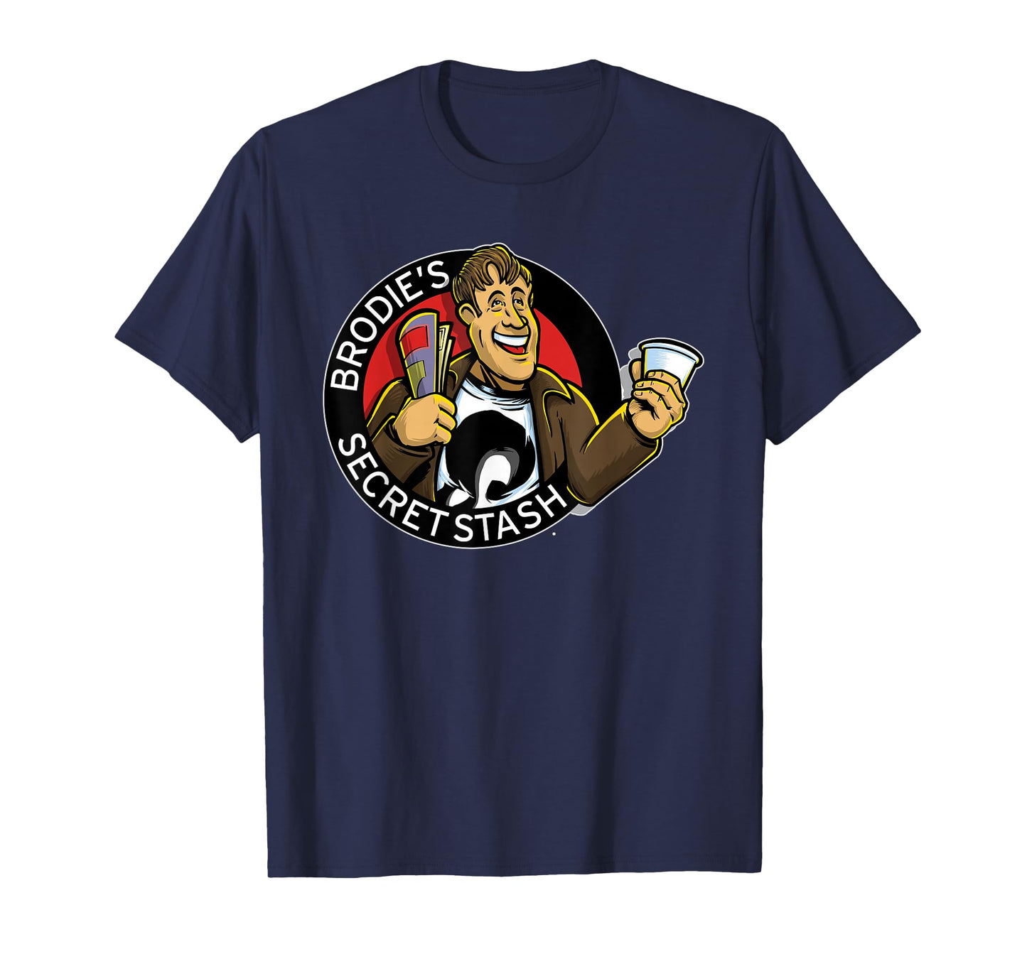 Kevin Smith Jay & Silent Bob Reboot Brodie's Secret Stash T-Shirt