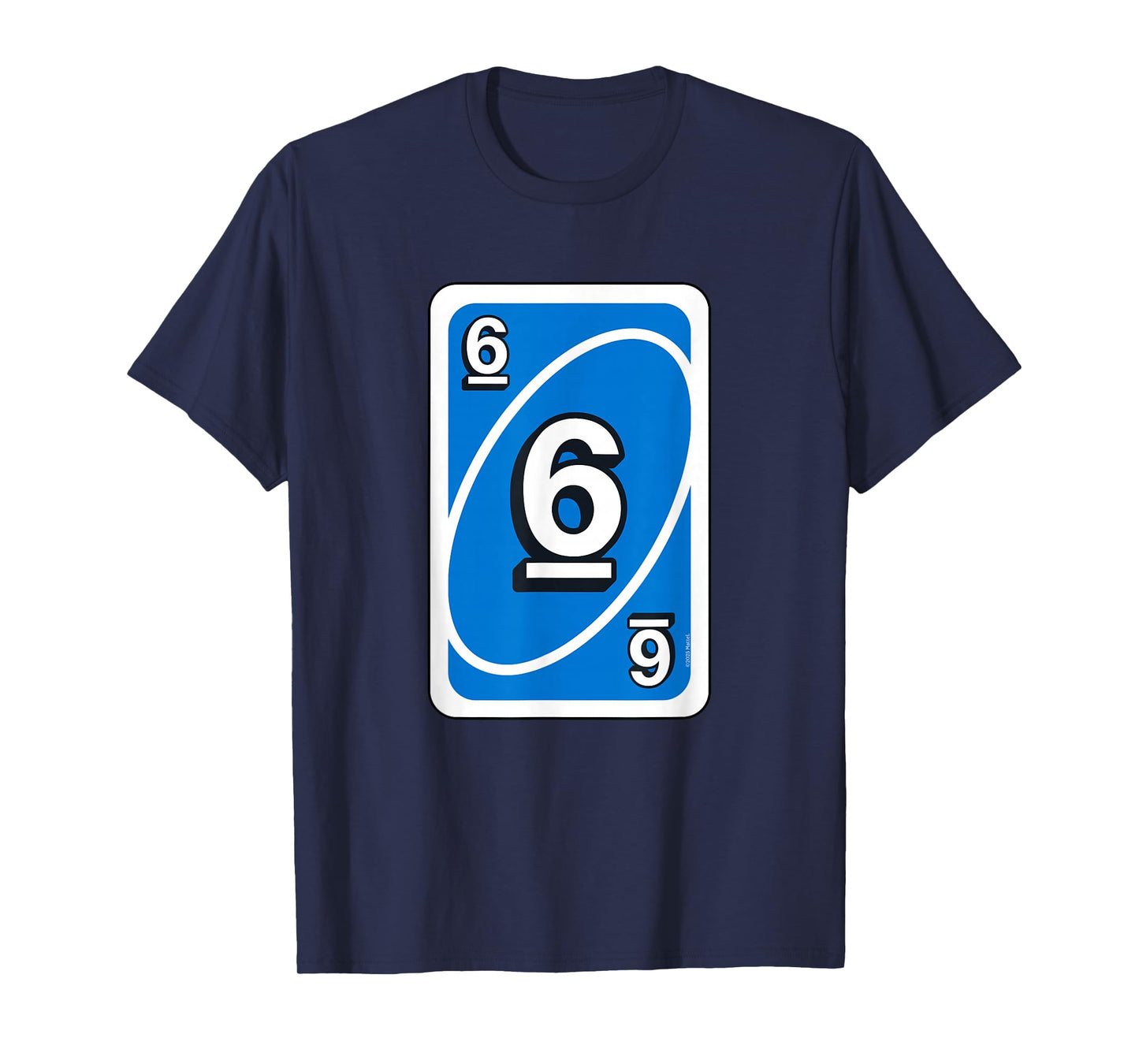Uno Halloween Blue 6" Card T-Shirt
