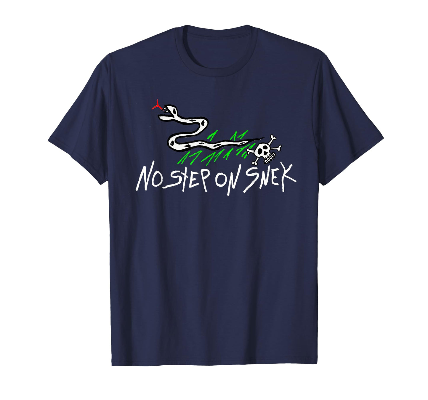 No Step On Snek Funny Gadsden Flag Patriot Self Defense Meme T-Shirt