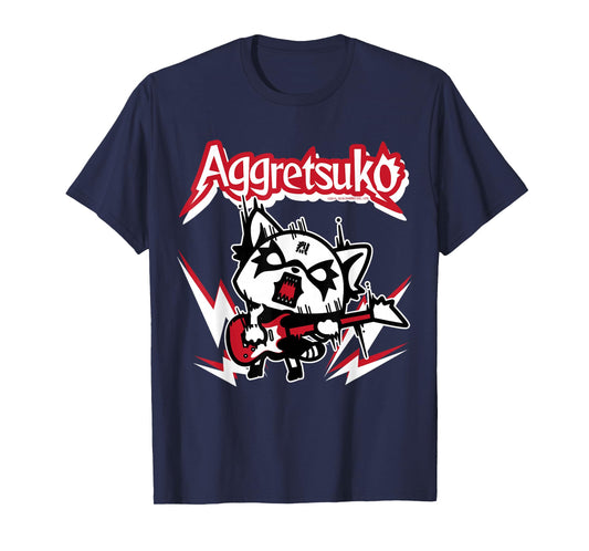 Aggretsuko Rocker Rage Tee Shirt T-Shirt