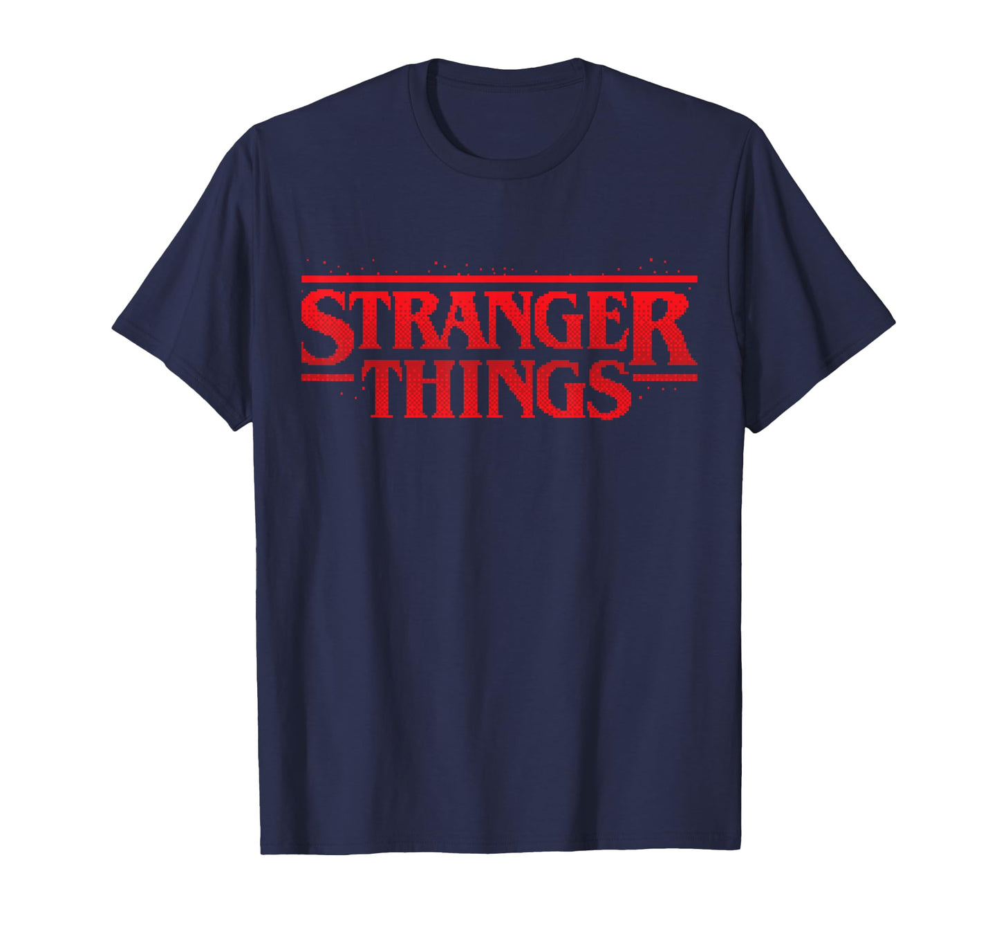 Stranger Things Season 5 Retro Video Game Red Logo T-Shirt