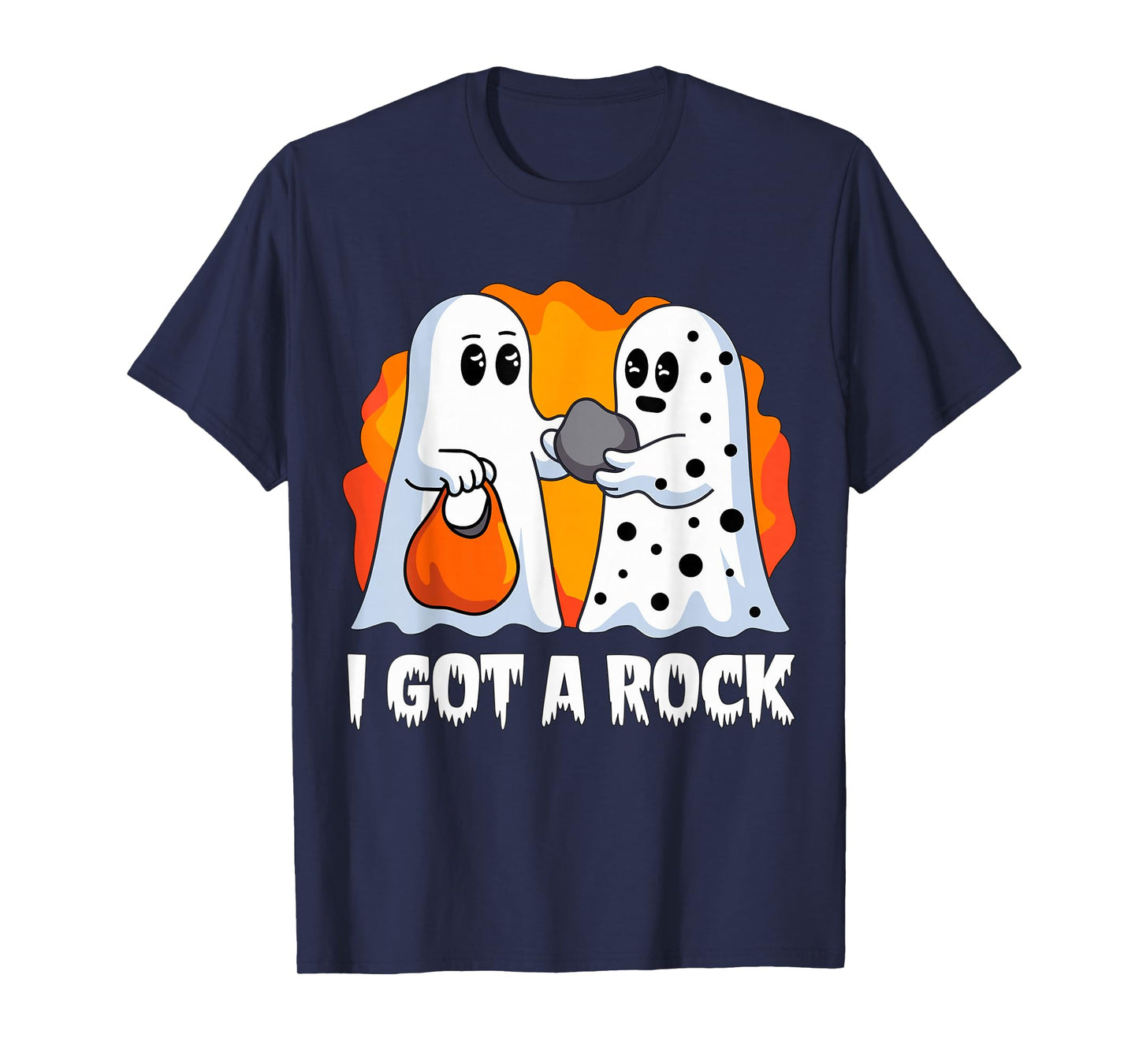 I got a Rock funny Ghost Halloween Party T-Shirt