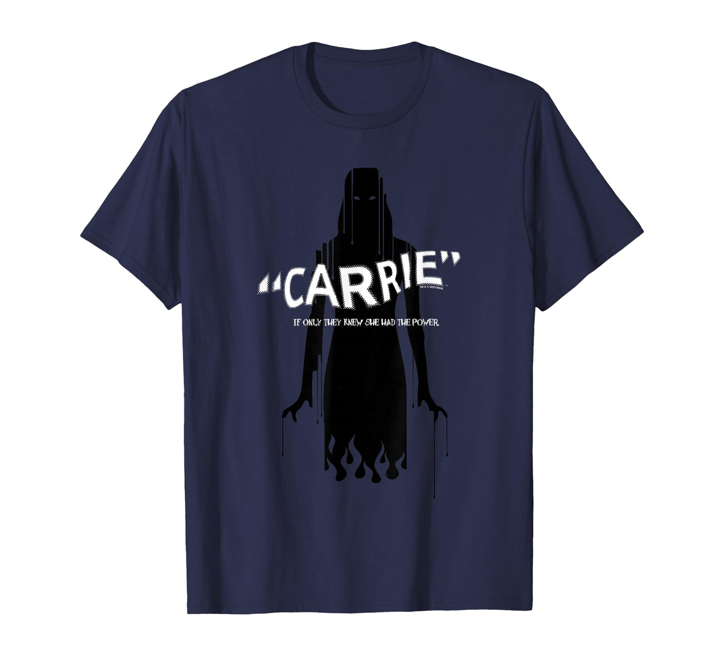 Carrie If Only They Knew She Had The Power Evil Silhouette T-Shirt