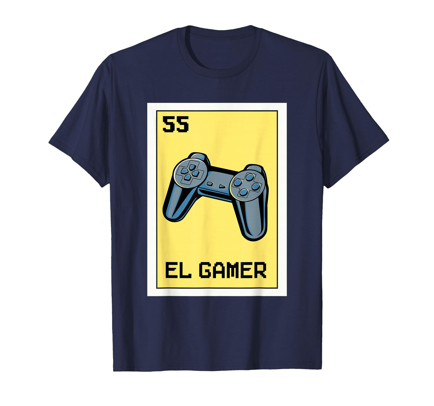 El Gamer Mexican Gaming Console Video Game Lottery Card T-Shirt