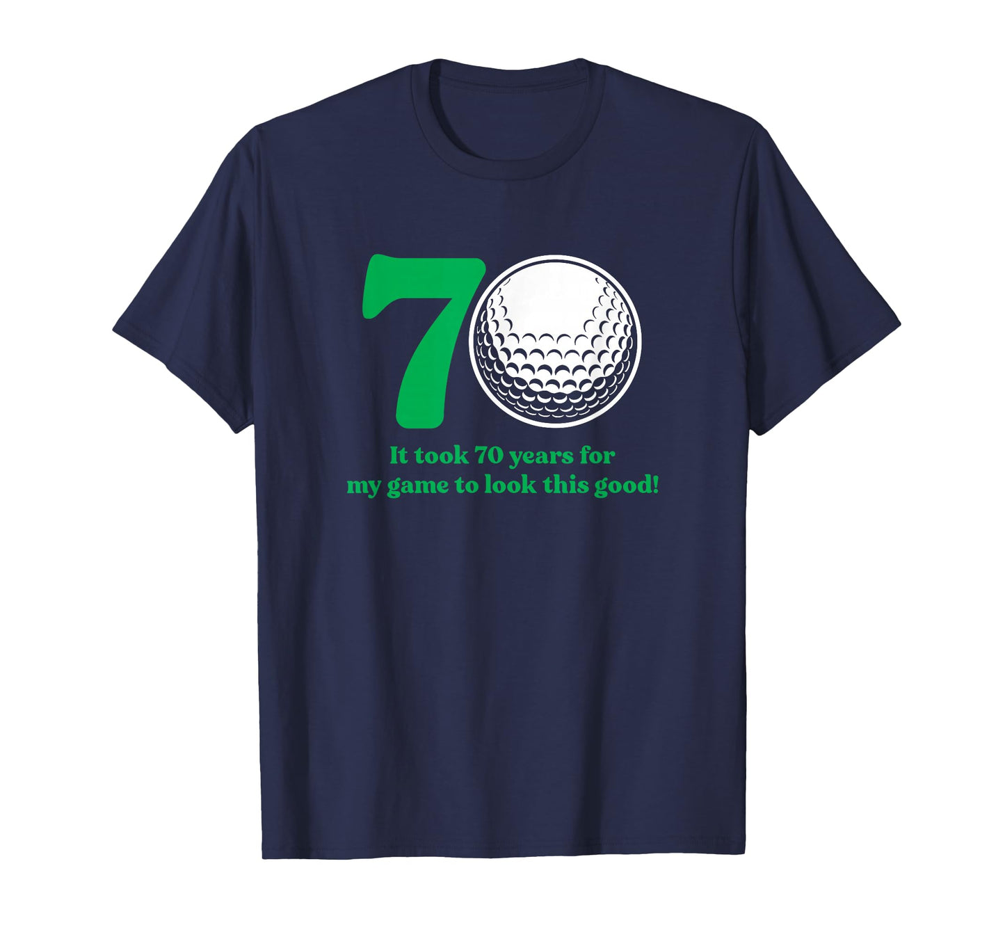 70 Year Old Golfer: Golfing Golf 70th Birthday T-Shirt