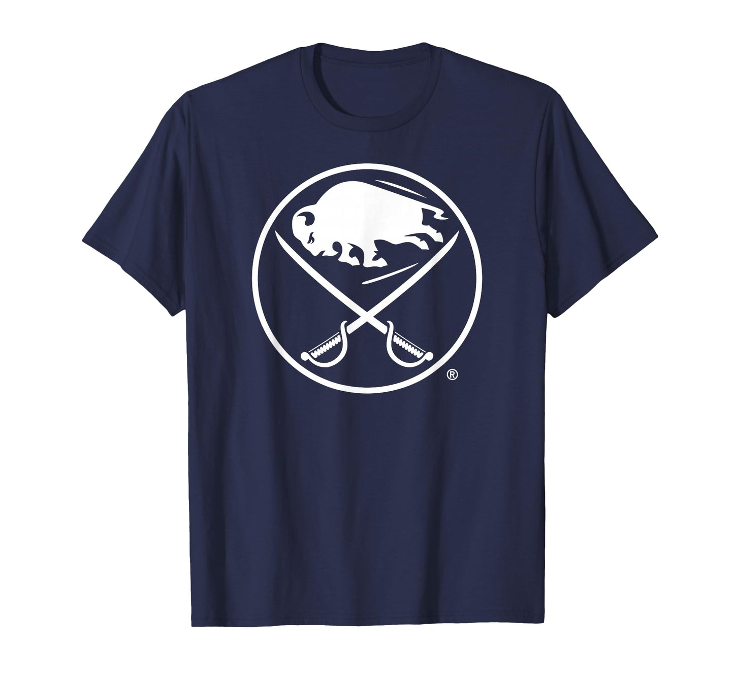 Buffalo Sabres Two Tone Black NHL Officially Licensed T-Shirt