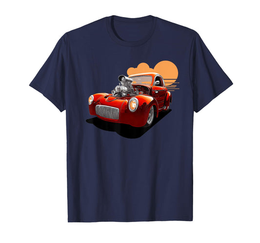 WIld Willy Coup - Drag Street Rod Cruiser T-Shirt