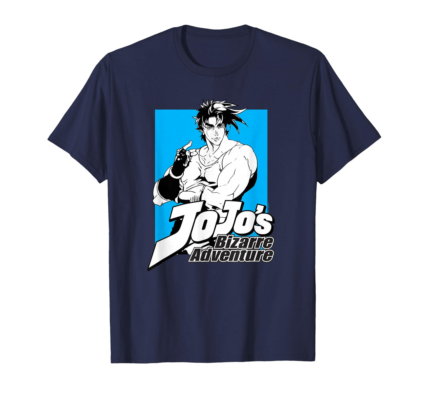 JoJo's Bizarre Adventure Part 2 Joseph Joestar Pose Anime T-Shirt