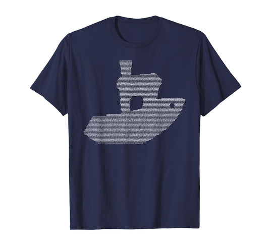 Benchy Gcode 3D Printing T-Shirt T-Shirt