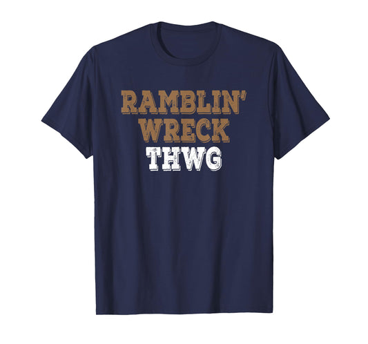Ramblin' Wreck THWG Game Day Football T-Shirt