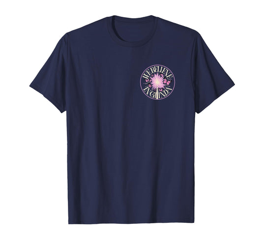 Wicked: for Good We Believe in Glinda Front & Black T-Shirt
