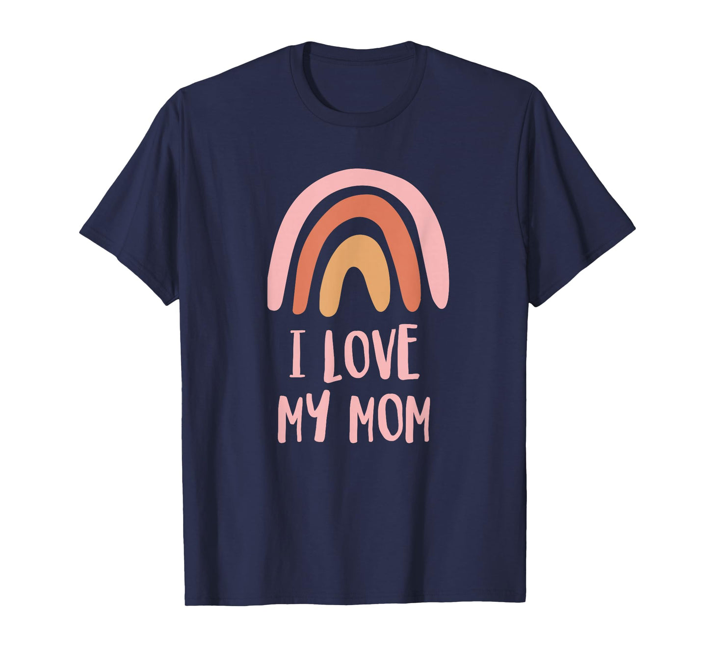 I Love My Mom Retro Vintage Cool T-Shirt