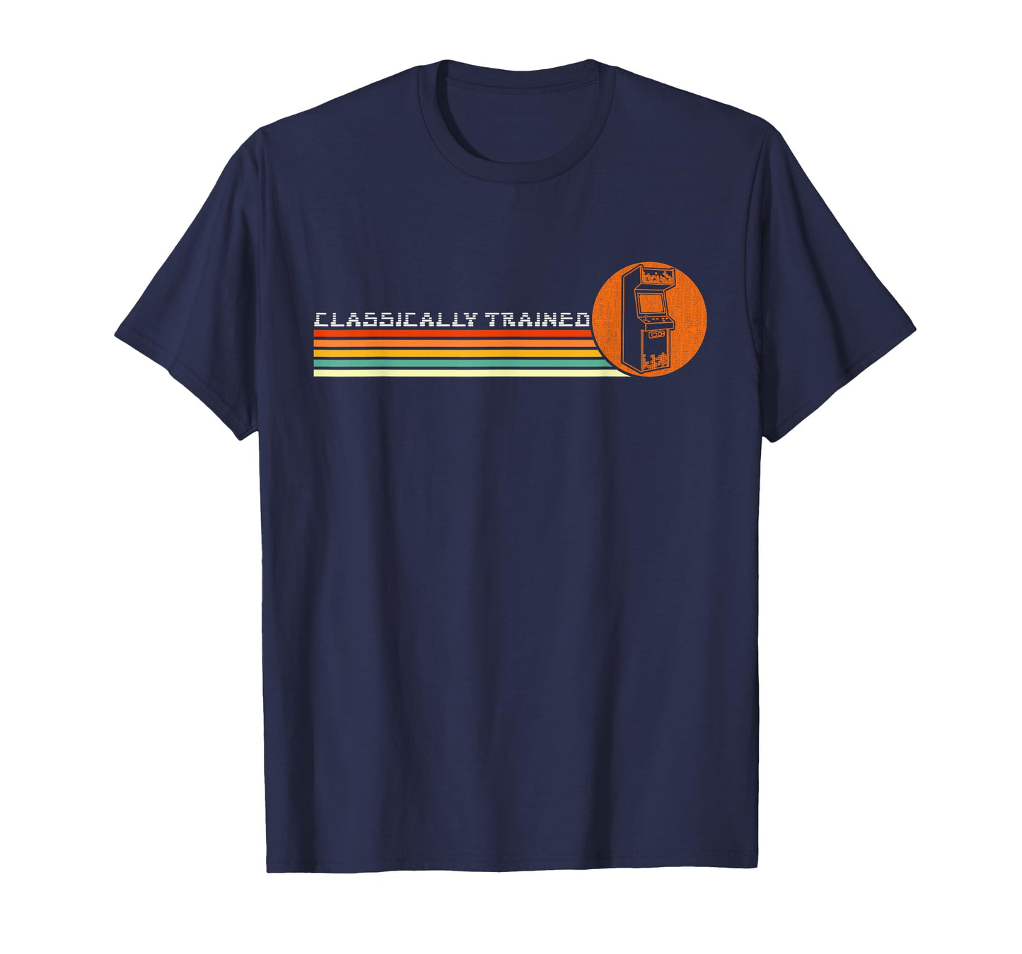 80s Video Game Vintage Retro Arcade Classically Trained T-Shirt