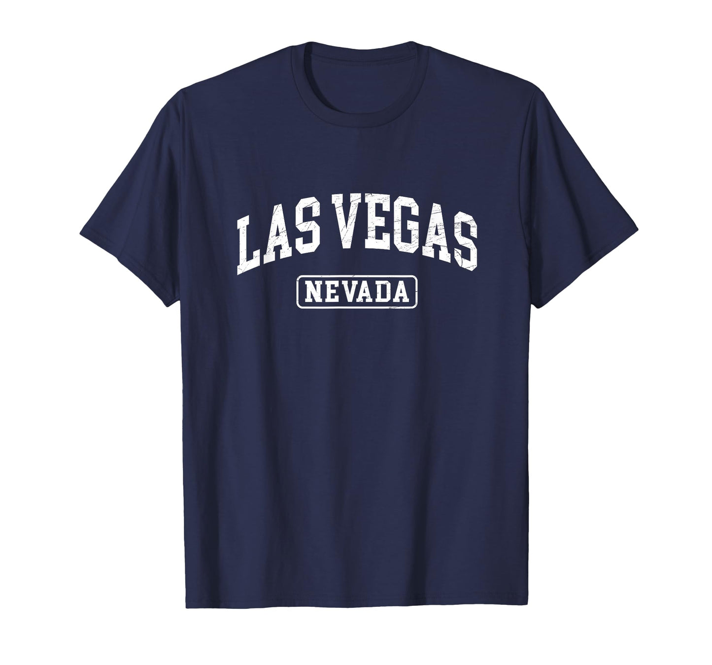 Las Vegas - Nevada - Retro/Worn Style Design - Classic T-Shirt