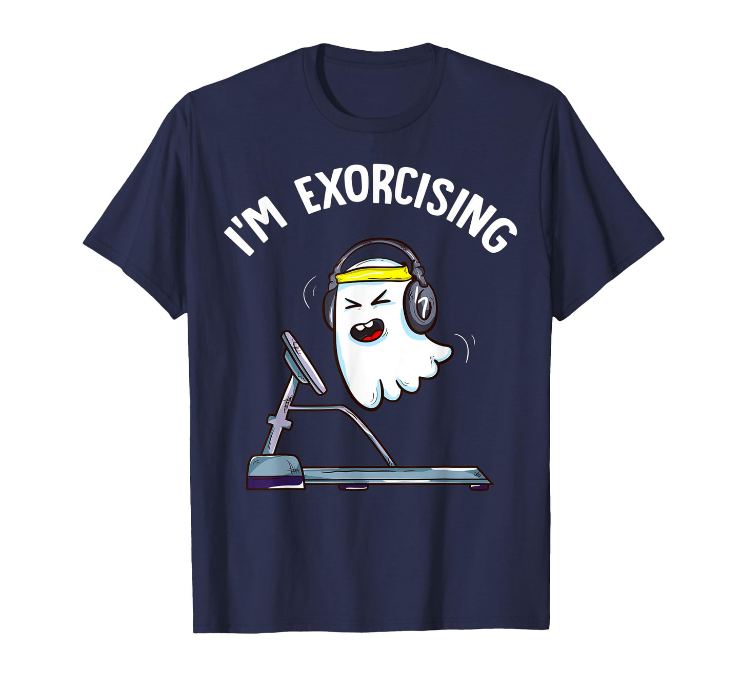 I'm Exorcising Ghost Pun Halloween Exorcist T-Shirt
