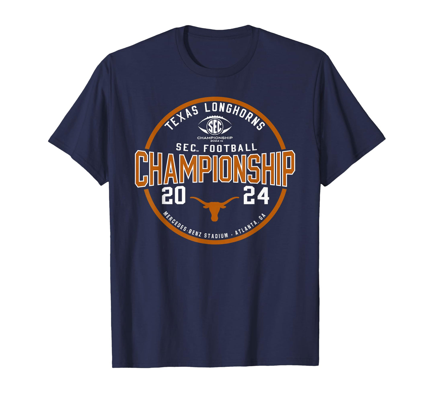 Texas Longhorns SEC Championship 2024 Football Game T-Shirt