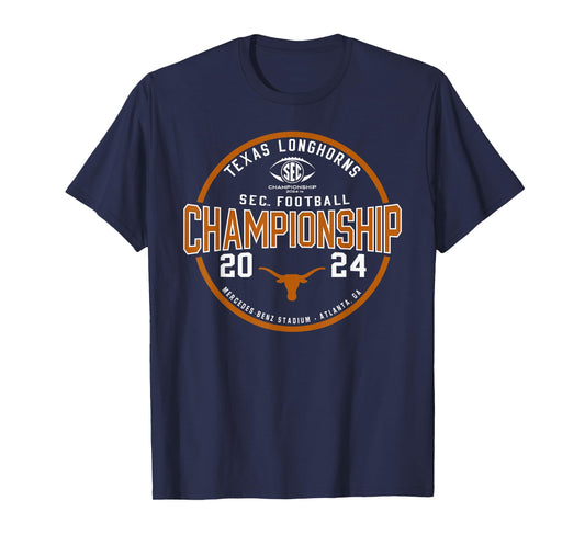 Texas Longhorns SEC Championship 2024 Football Game T-Shirt