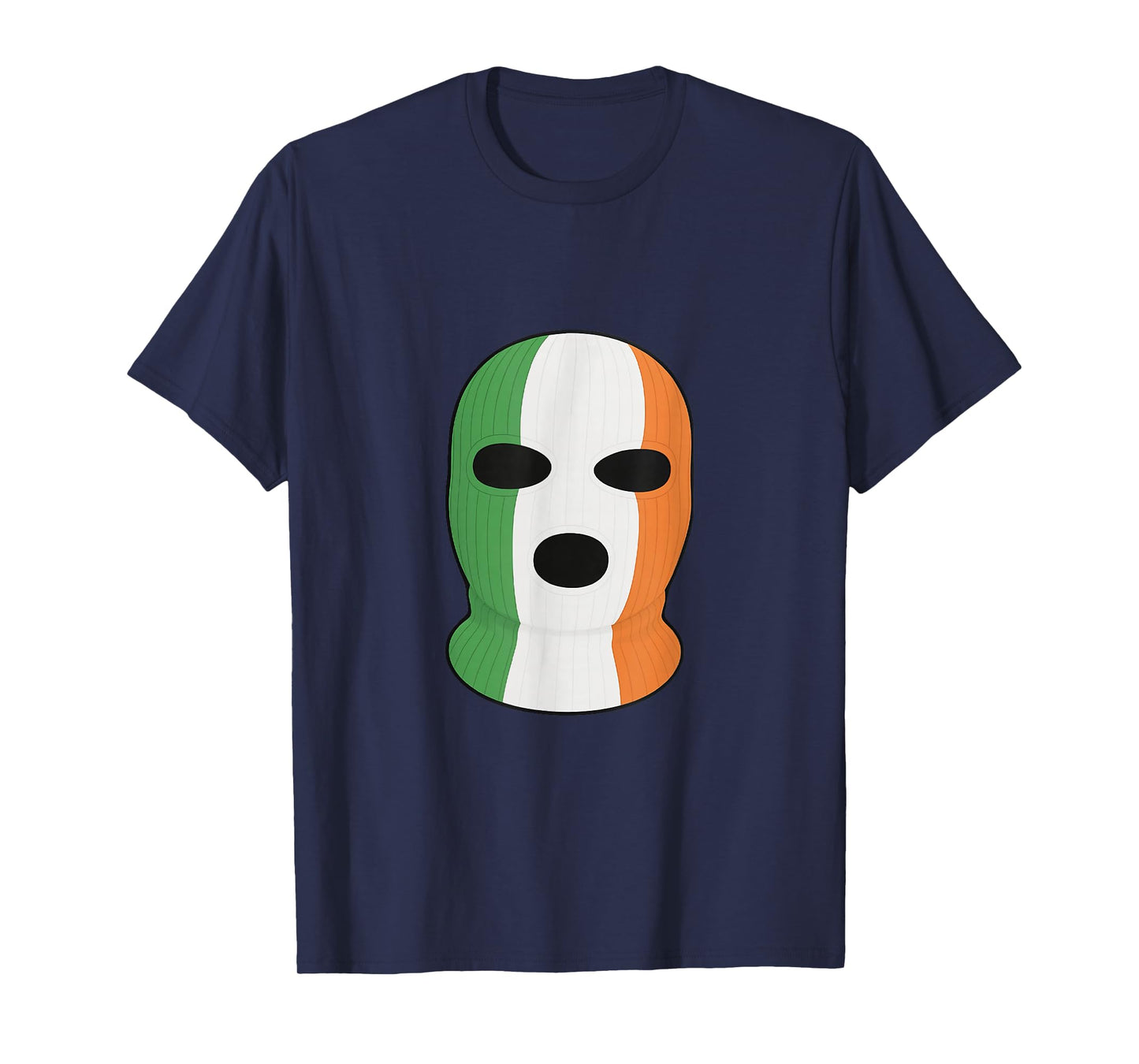Irish Tricolour Balaclava / Irish Flag Knee Cap / Irish Art T-Shirt