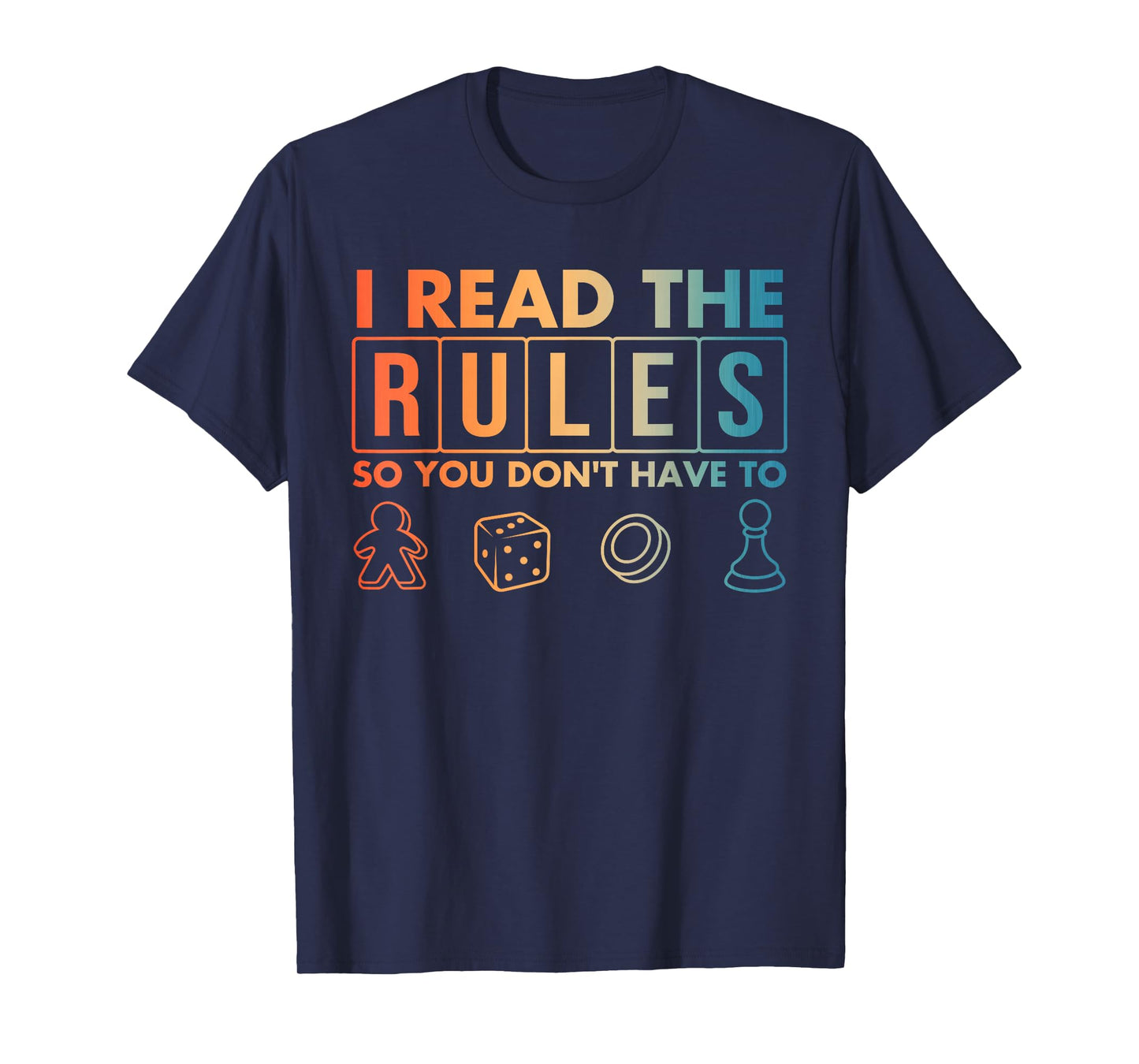Funny Board Games Art For Men Women Lovers Board Gamer T-Shirt