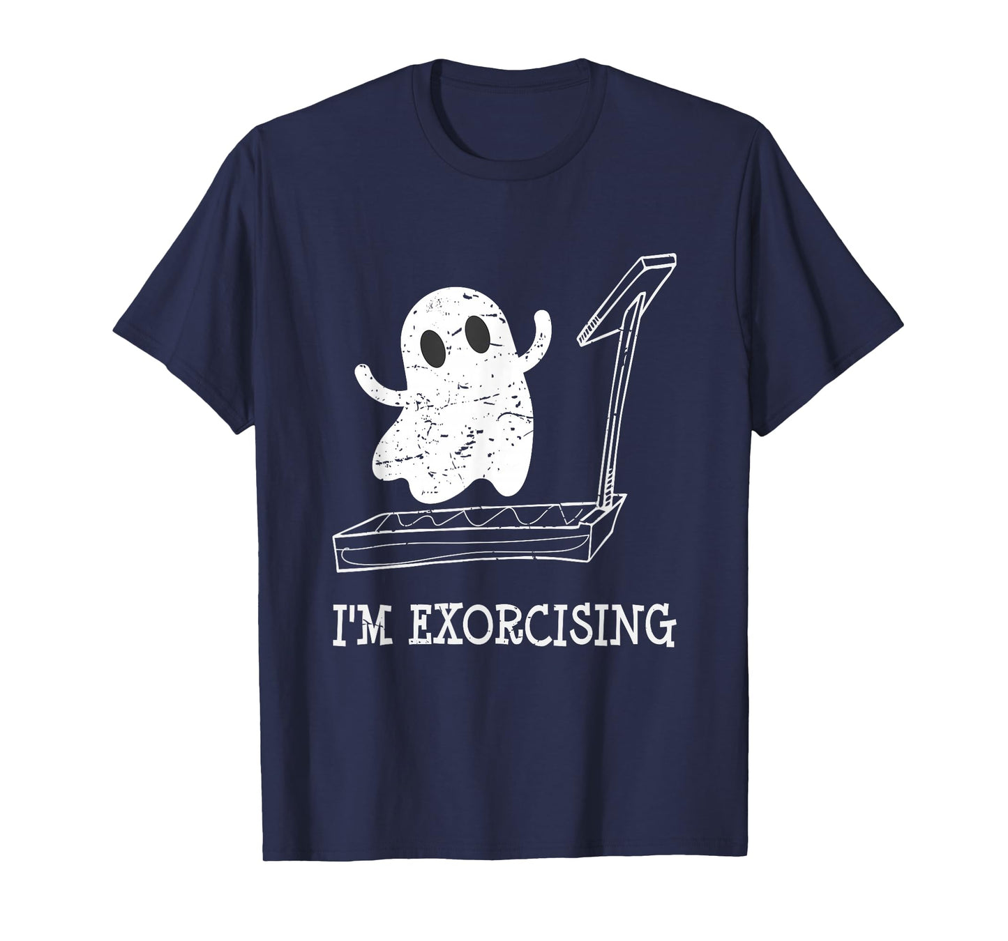 I m Exorcising Fitness Exercise Halloween Gift T-Shirt