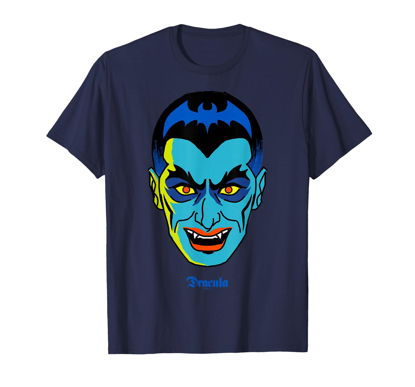 Universal Monsters Dracula Retro Big Face T-Shirt