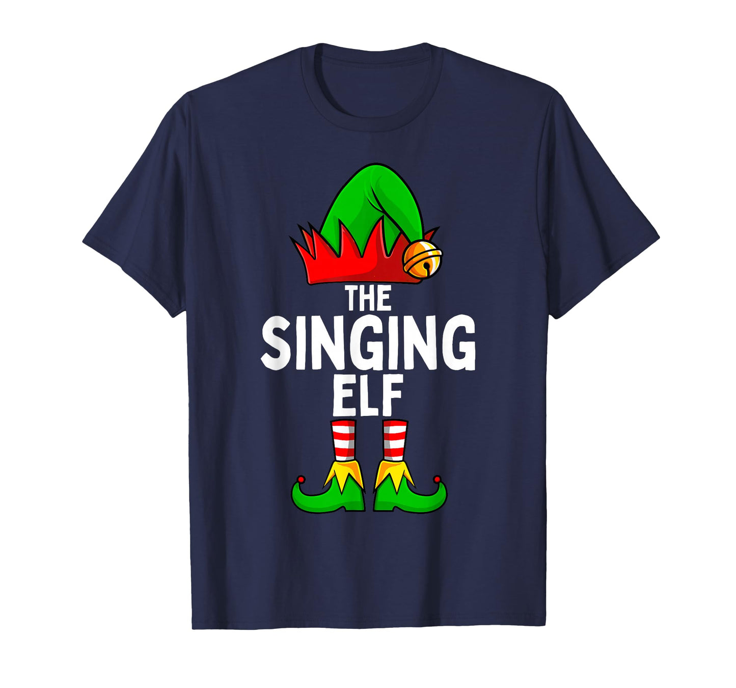 Singing Elf Matching Family Christmas T-Shirt