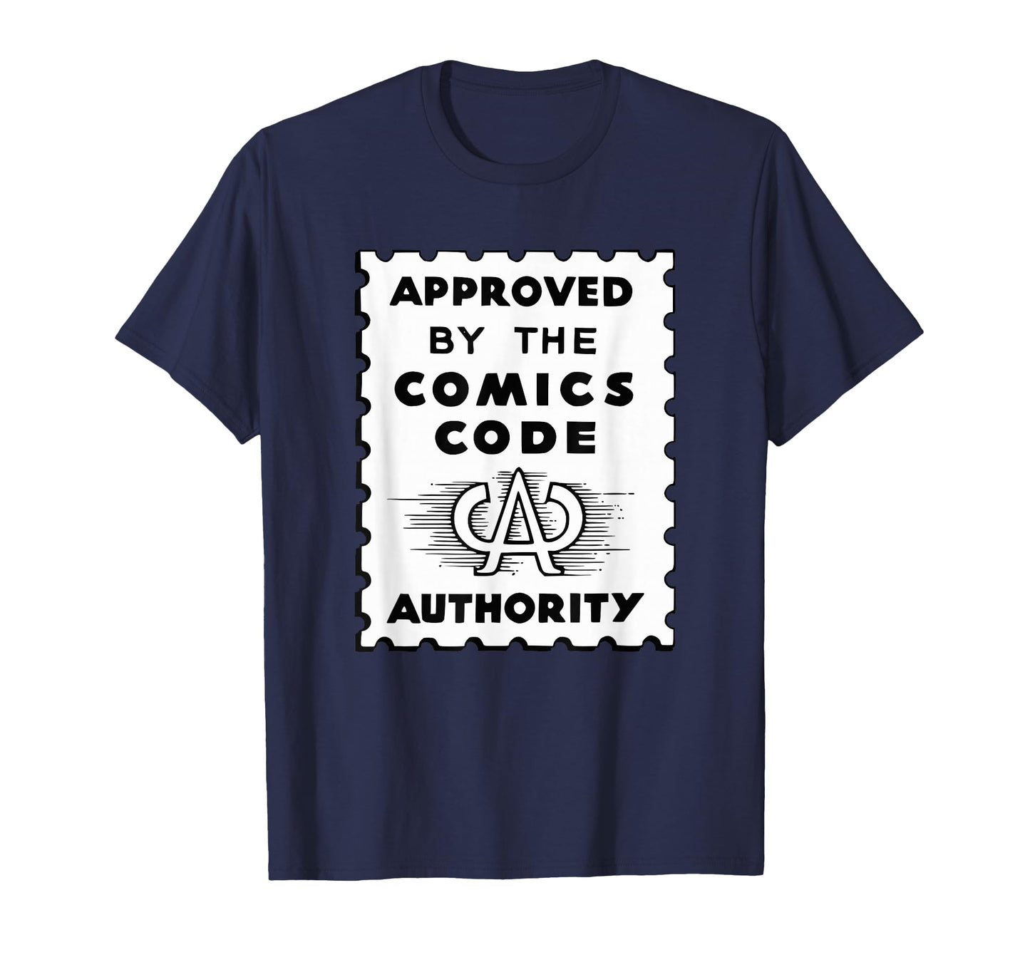 Vintage Comic Code Authority print for Comic Lovers T-Shirt