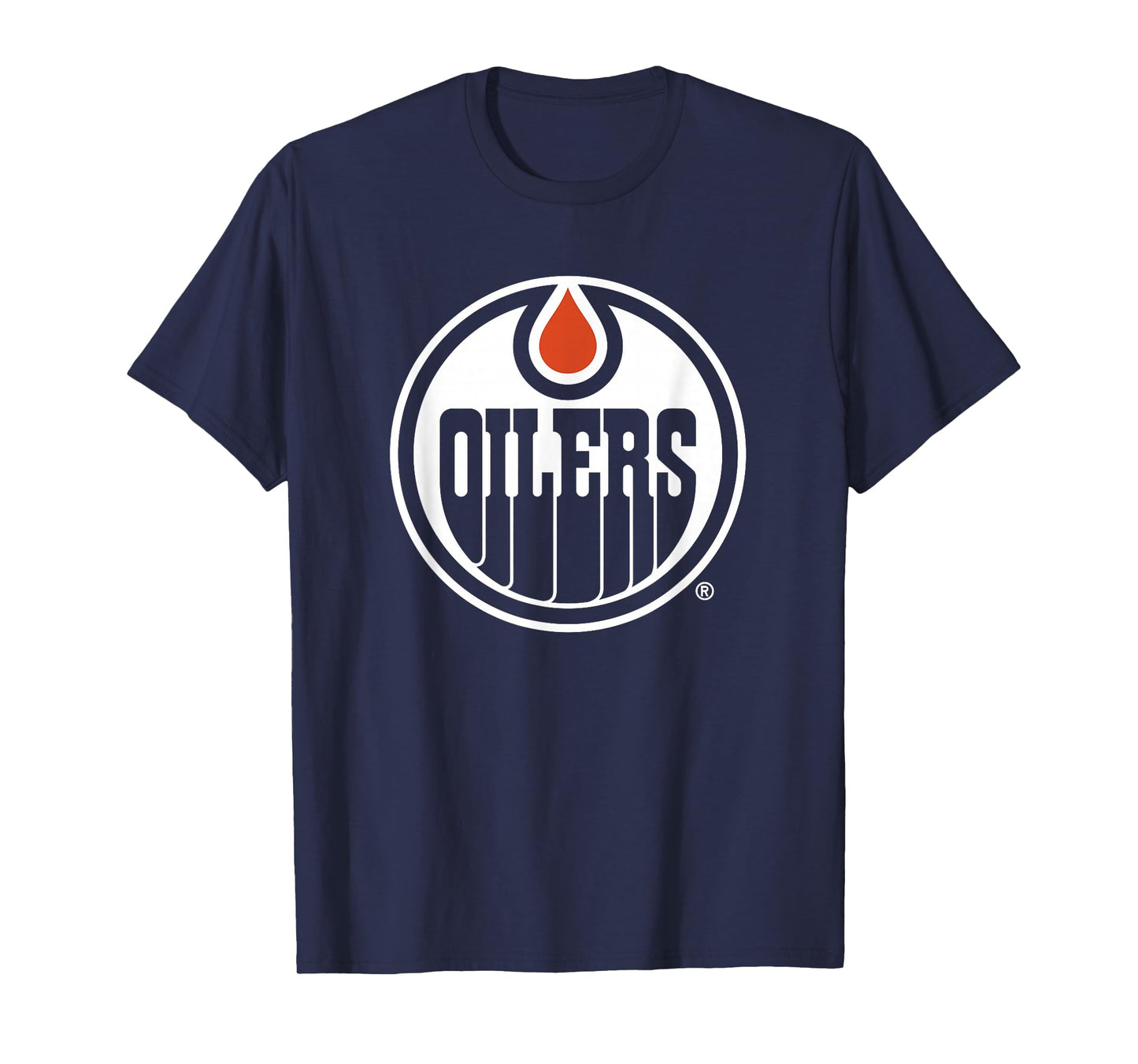 Edmonton Oilers Icon Royal Blue Officially Licensed T-Shirt