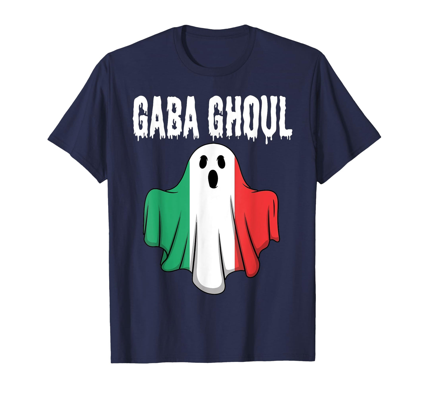 GABA Ghoul Ghost Deli Meat Funny Spooky Halloween Italy T-Shirt