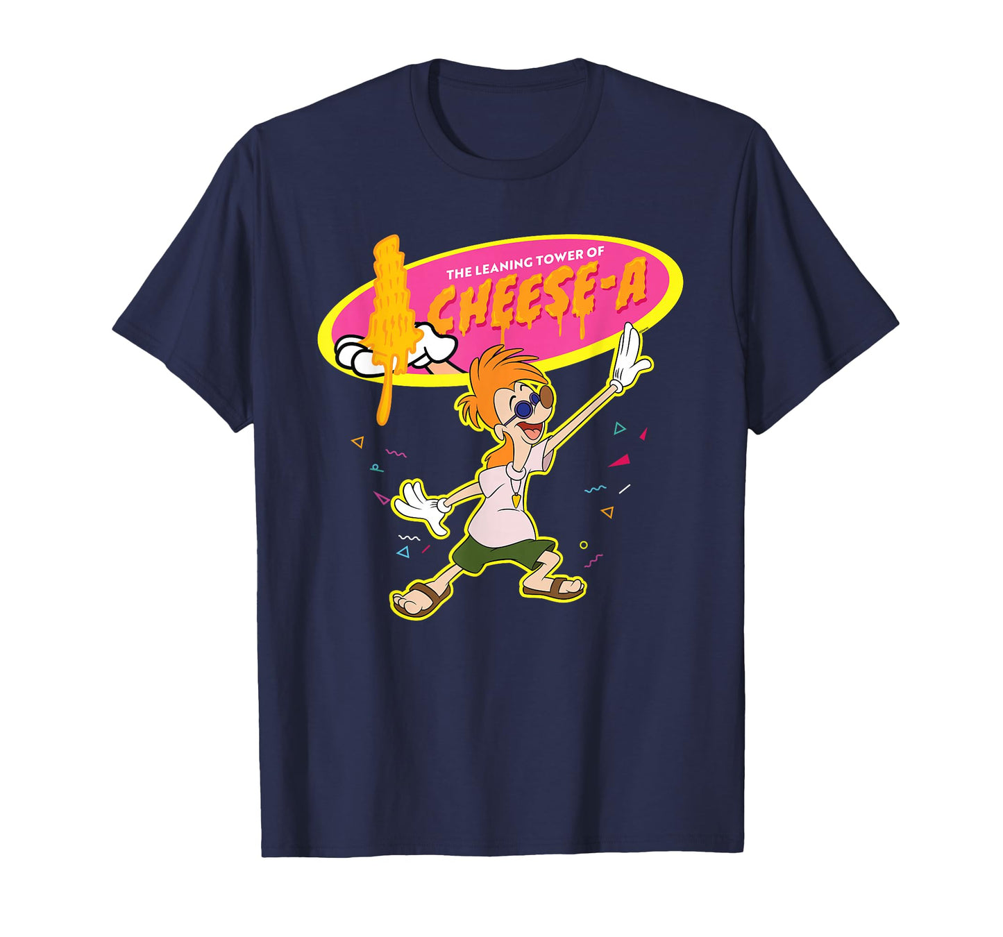 Disney A Goofy Movie 30th Anniversary Bobby Tower Cheese-a T-Shirt