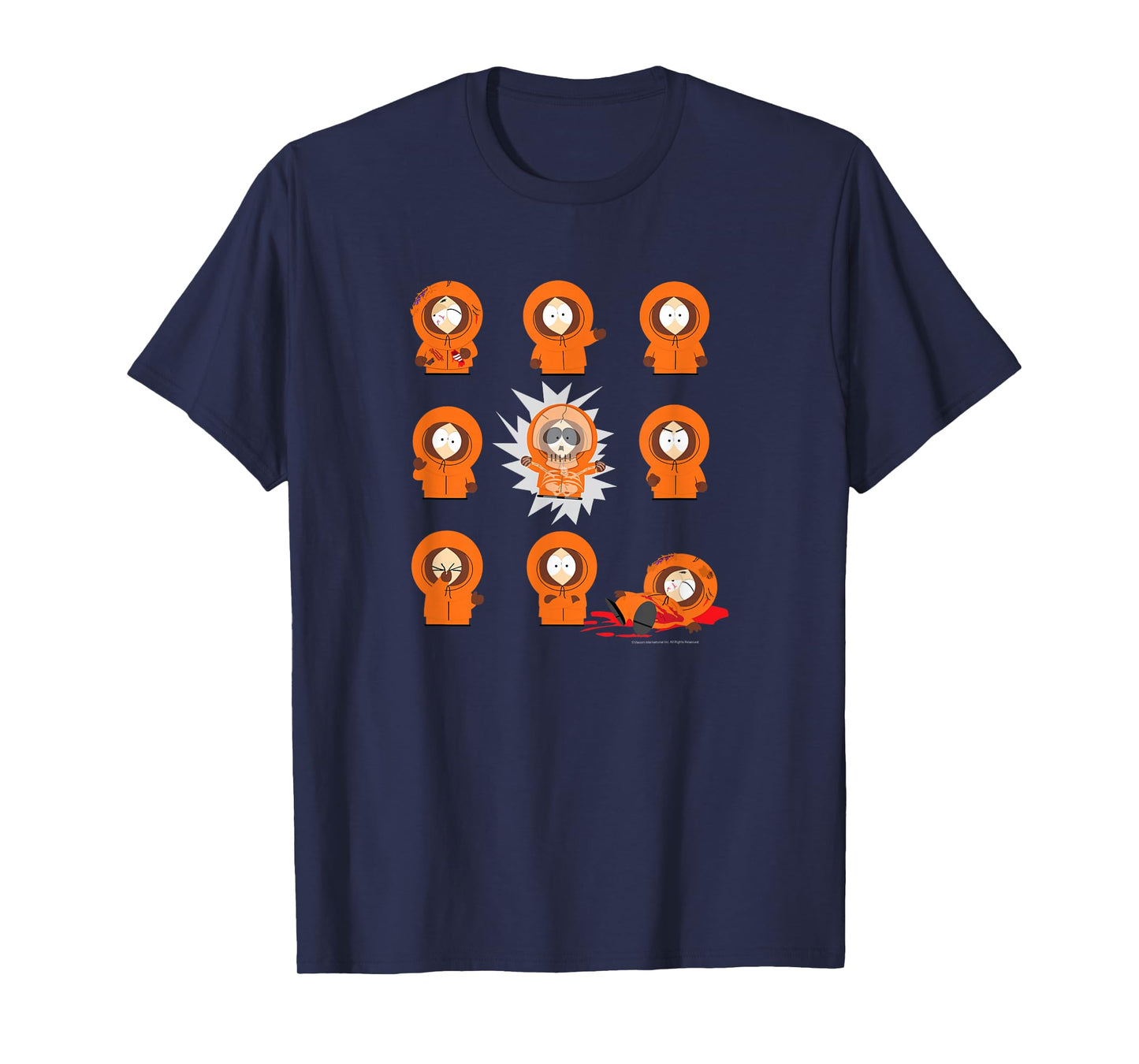 South Park - Kenny Grid T-Shirt