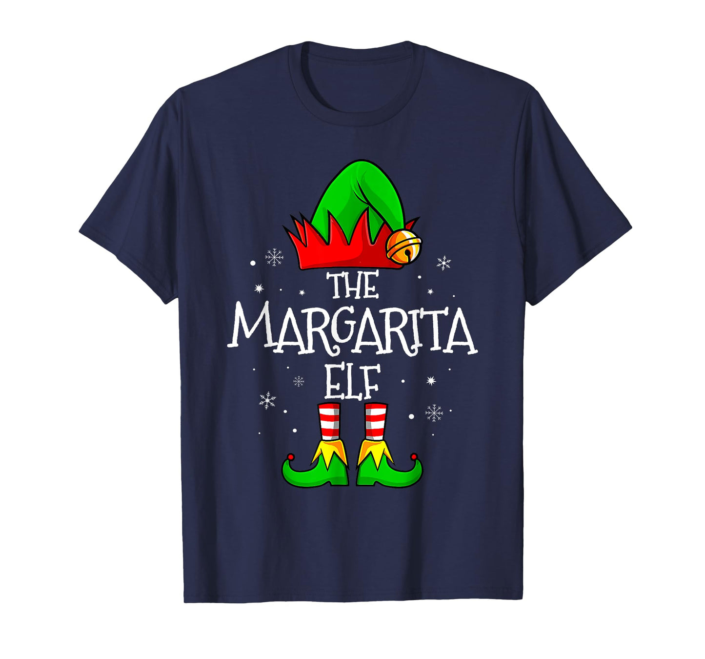 The Margarita Elf Matching Family Christmas Mens Womens T-Shirt