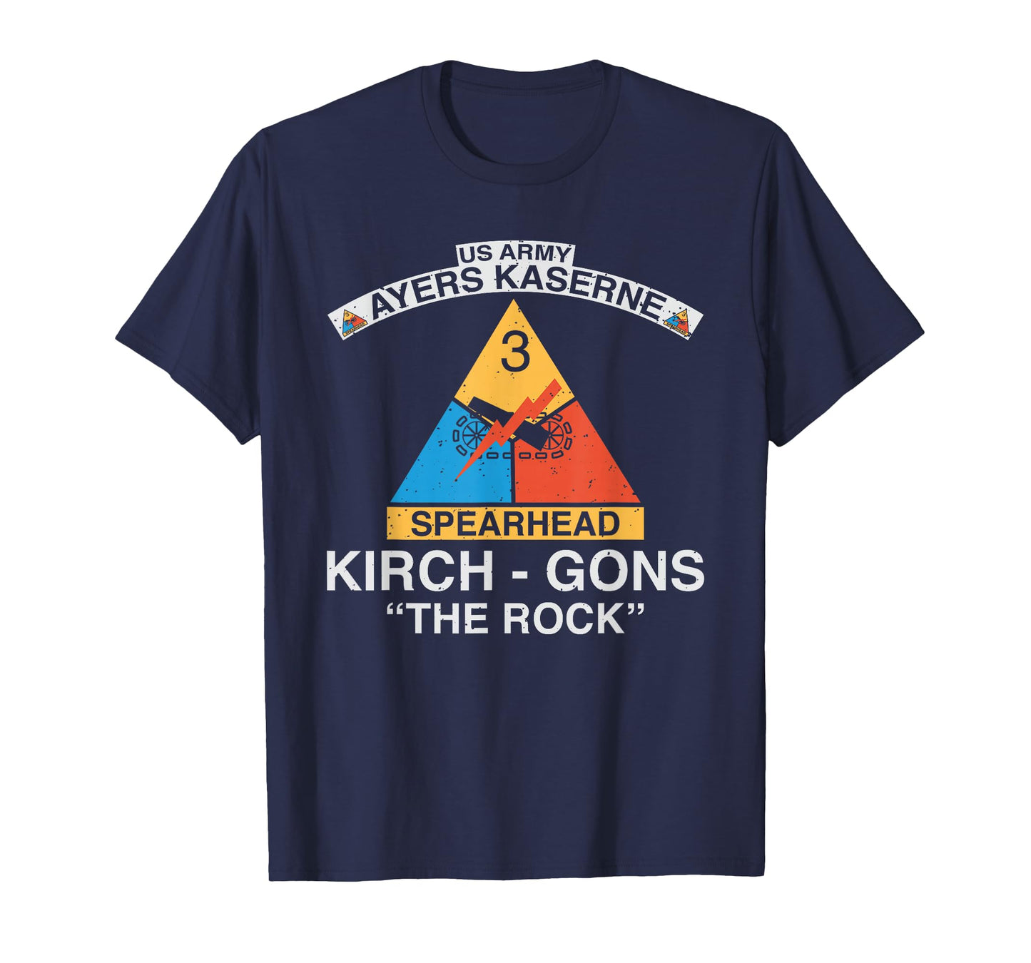 3rd Armored Division Kirch-Gons Rock T-Shirt