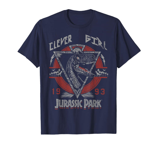 Jurassic Park Clever Girl 1993 Retro T-Shirt