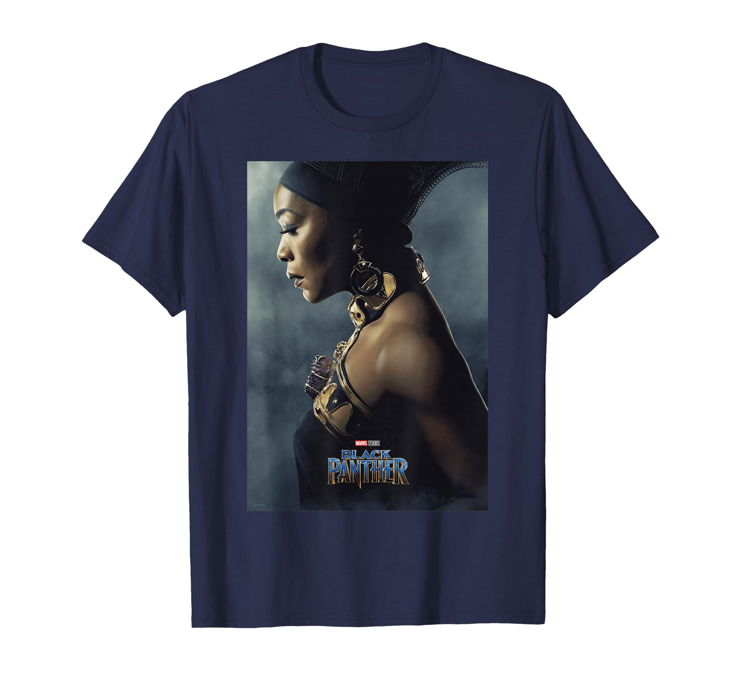 Marvel Black Panther Avengers Ramonda Poster Graphic T-Shirt T-Shirt