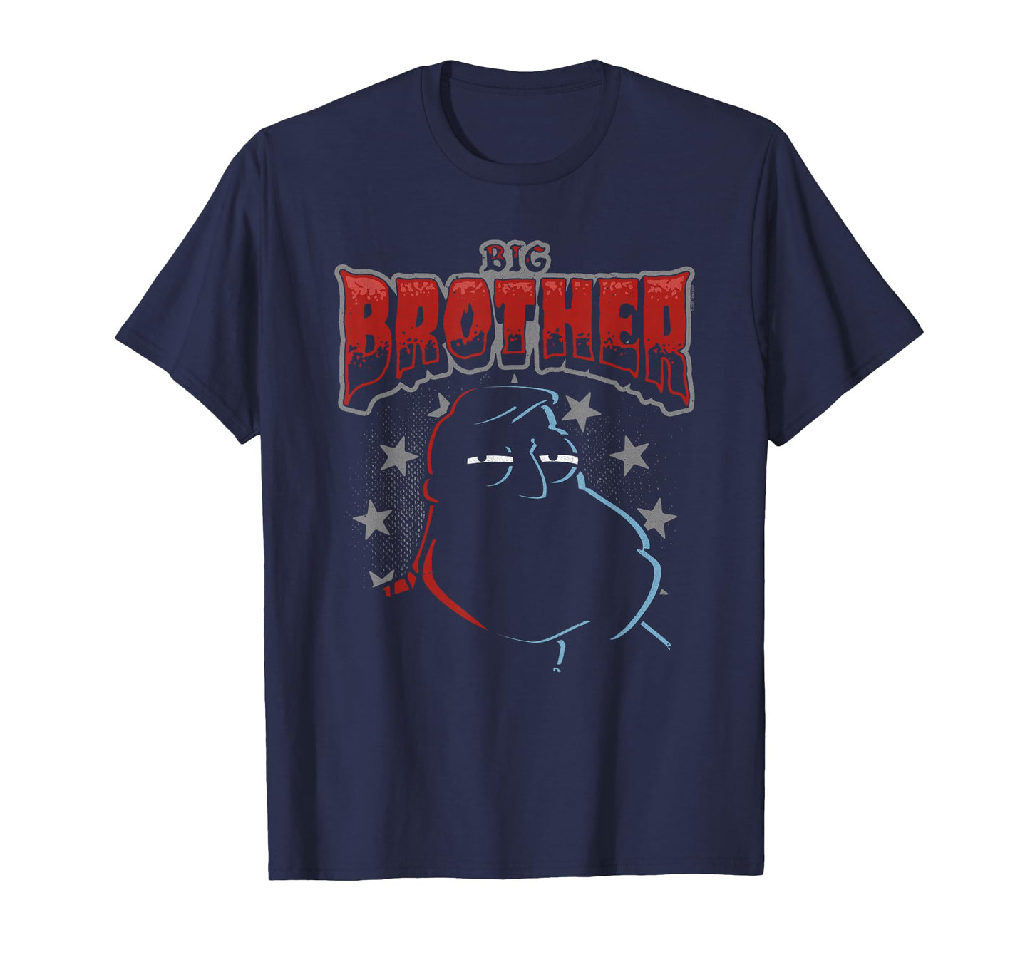 American Dad Big Brother is Watching Stan Silhouette Cartoon T-Shirt
