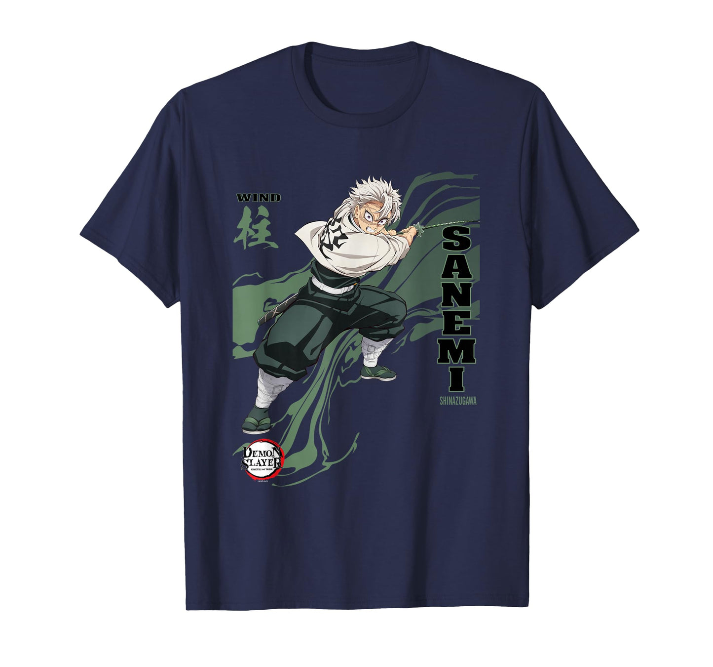 Demon Slayer: Infinity Castle Sanemi Shinazugawa Art T-Shirt