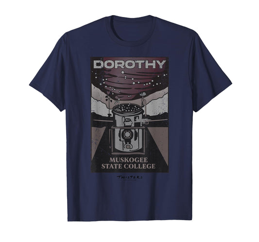 Twisters Dorothy Muskogee State College T-Shirt